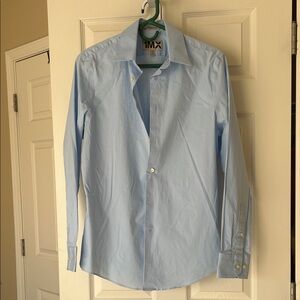 Express Light Blue Dress Shirt